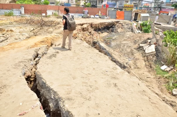 Giám định vết nứt lún và xác định thiệt hại do thi công công trình nhà dân lân cận