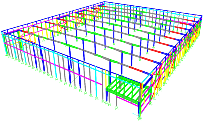 Thẩm tra bản vẽ thi công nhà xưởng, đánh giá khả năng chịu lực, độ an toàn kết cấu hạng mục công trình