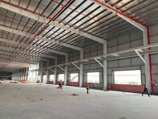 Thiết kế và thi công cải tạo nhà xưởng