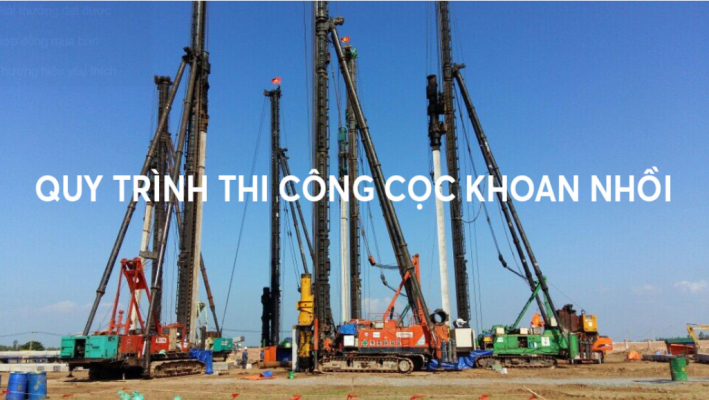 Tiêu chuẩn thiết kế thi công và nghiệm thu cọc khoan nhồi mới nhất