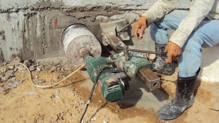 Quy trình khoan rút lõi bê tông và một số điều cần lưu ý