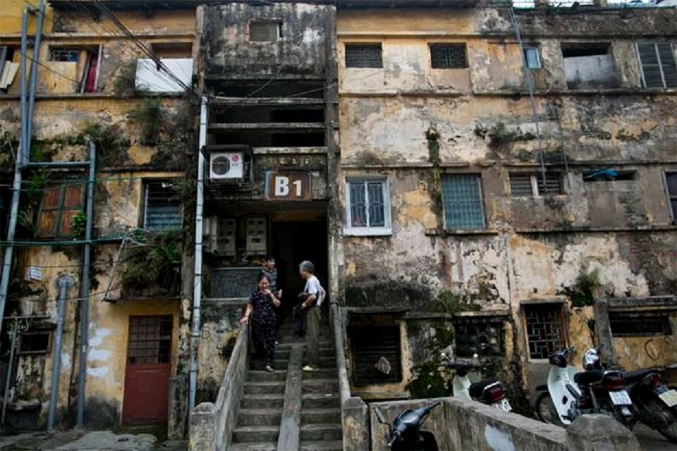 Quy trình kiểm định chung cư cũ chung cư xuống cấp