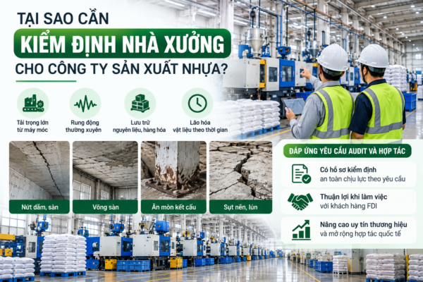 Tại sao cần kiểm định nhà xưởng cho công ty sản xuất nhựa?